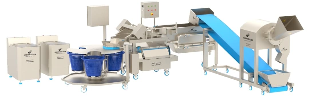 Diced Vegetable Processing Line